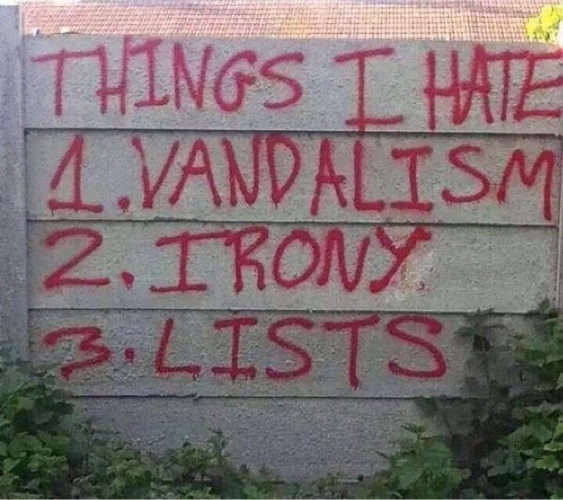 Things I Hate