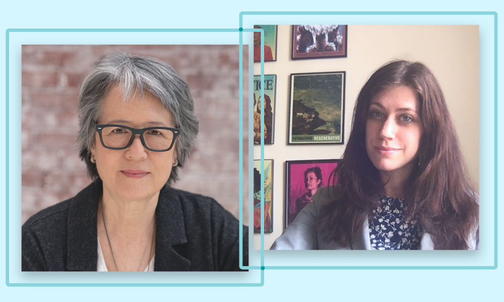 Ruth Ozeki and Rebecca Evans
