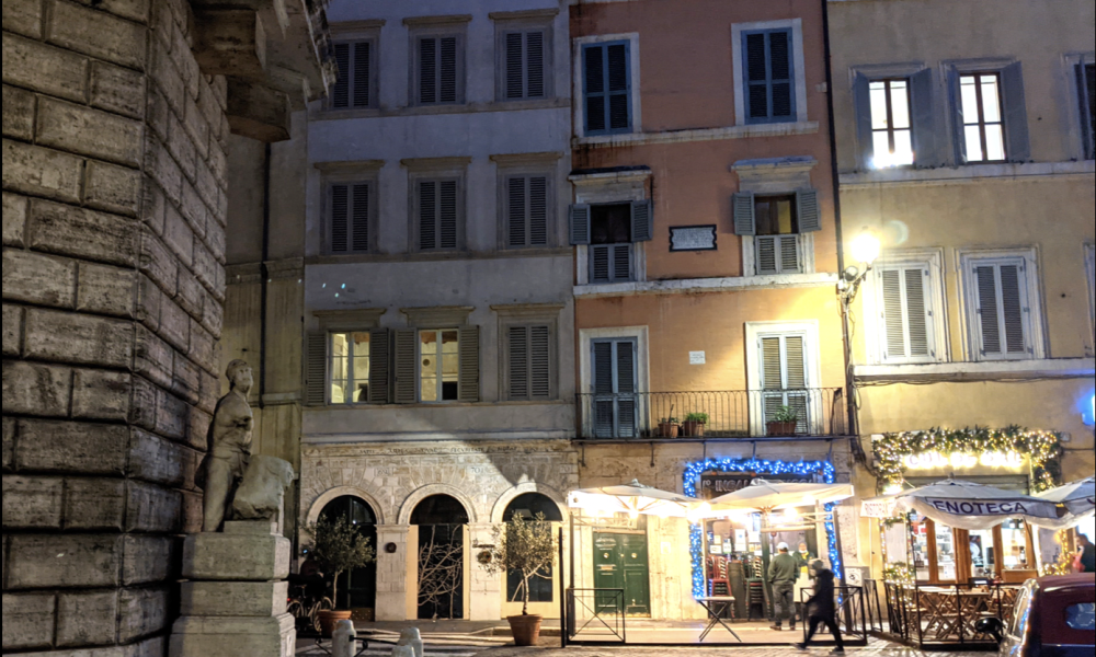 A Statue Gives Romans a Voice: 2021, Rome, Italy